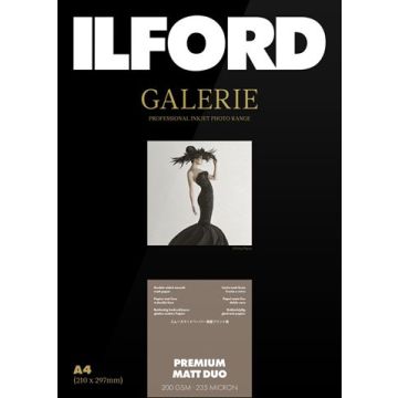 Ilford Galerie Premium Matt Duo 200g A4 50 Sheets