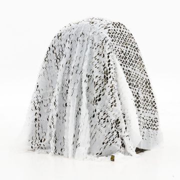 Buteo Photo Gear 3D leafs Camouflage Net Snow 2.4x3 m Buteo Photo Gear 3D leafs Camouflage Net Snow 2.4x3 m