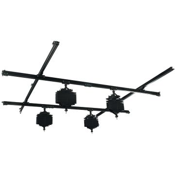 Falcon Eyes Ceiling Rail System B-3030C 3x3 m incl. 4 Pantographs