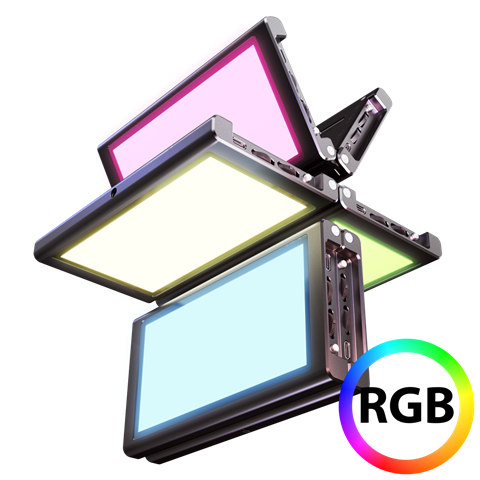 FalconEyes POCKELITE F7 Fold RGBライト Falcon Eyes RGB LED Lamp PockeLite F7 Fold Benel Europe