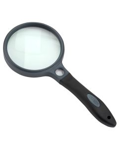 Carson Handheld Magnifier with Rubber Grip 2x90mm