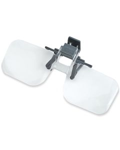 Carson Magnifying Glasses 1.5x (+2.25 Diopter) Clip-On and Flip-Up