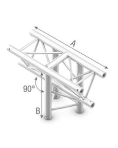 Studioking Truss T-bar Vertical 3 Way Apex Down