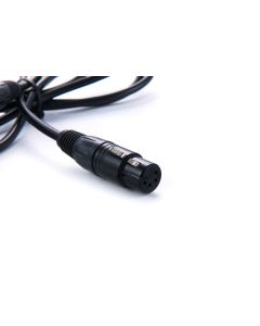 Rolux 4-Pin XLR Female with 4-Pins Male Connector