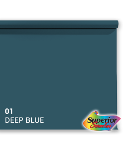 Superior Background Paper 01 Deep Blue 1.35 x 11m