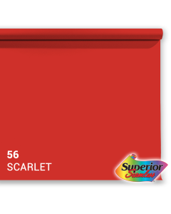 Superior Background Paper 56 Scarlet 1.35 x 11m