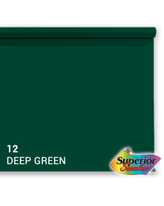 Superior Background Paper 12 Deep Green 2.72 x 11m