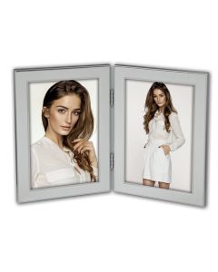 Zep Photo Frame S4024 Olimpia Silver Double 2x10x15 cm