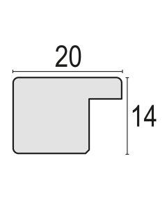 Zep M5739 Wood Frame 30x40 cm