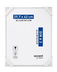 Nielsen Photo Frame 59719 Accent Glossy White 29.7x42 cm