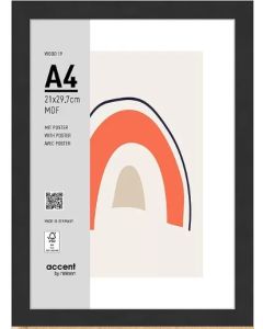 Nielsen Photo Frame 3221201 Wood 19 Black 21x29.7 cm