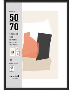Nielsen Photo Frame 3252201 Wood 19 Black 50x70 cm