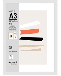 Nielsen Photo Frame 3224202 Wood 19 White 29.7x42 cm