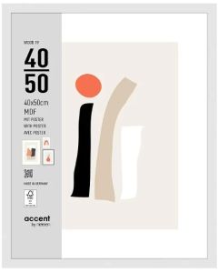 Nielsen Photo Frame 3240202 Wood 19 White 40x50 cm