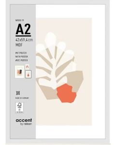 Nielsen Photo Frame 3241202 Wood 19 White 42x59.7 cm