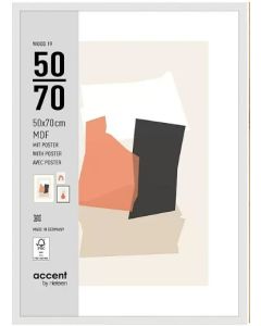 Nielsen Photo Frame 3252202 Wood 19 White 50x70 cm