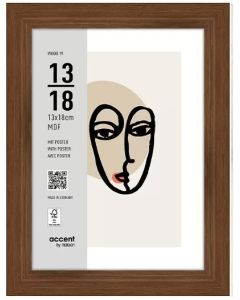 Nielsen Photo Frame 3232205 Wood 19 Walnut 13x18 cm