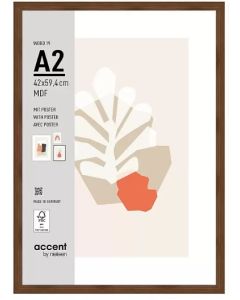Nielsen Photo Frame 3241205 Wood 19 Walnut 42x59.7 cm