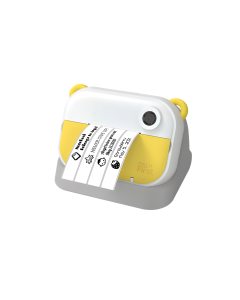 myFirst Camera Insta Wi Yellow + Free Wi Thermal Sticker Color Pattern